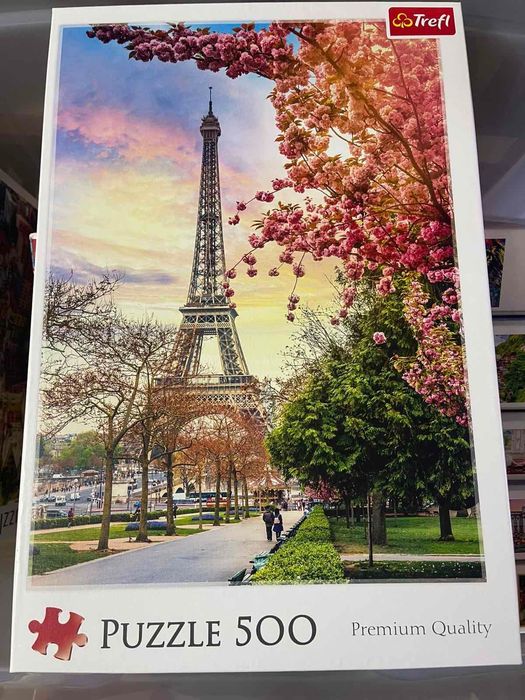 Пъзели TREFL 500 части и 300 части - 4 броя