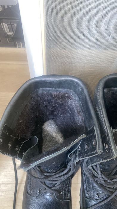 Продам кожаные берцы