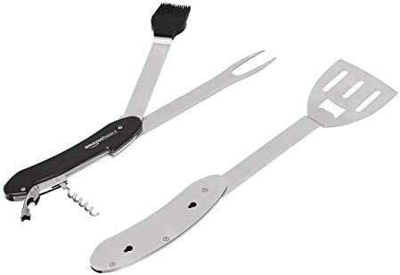 Инструмент за барбекю 4в1 сгъваеми прибори за барбекю