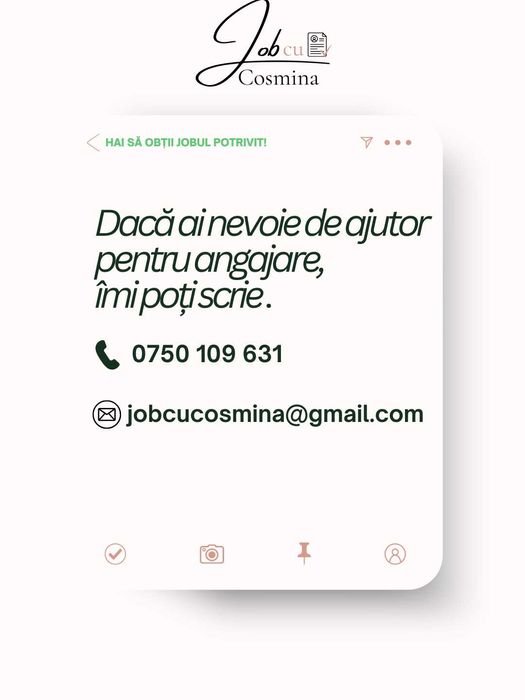 Realizare CV profesional + pregătire interviu