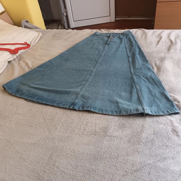 Дънкова дълга пола