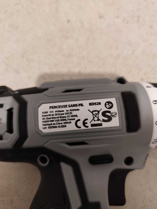 Акумулаторен винтоверт ECO+, 10,8V като нов