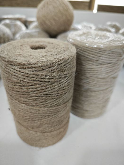 Джут для рукоделия 50, 200, 500,1000 метров. Оптом! 8 000