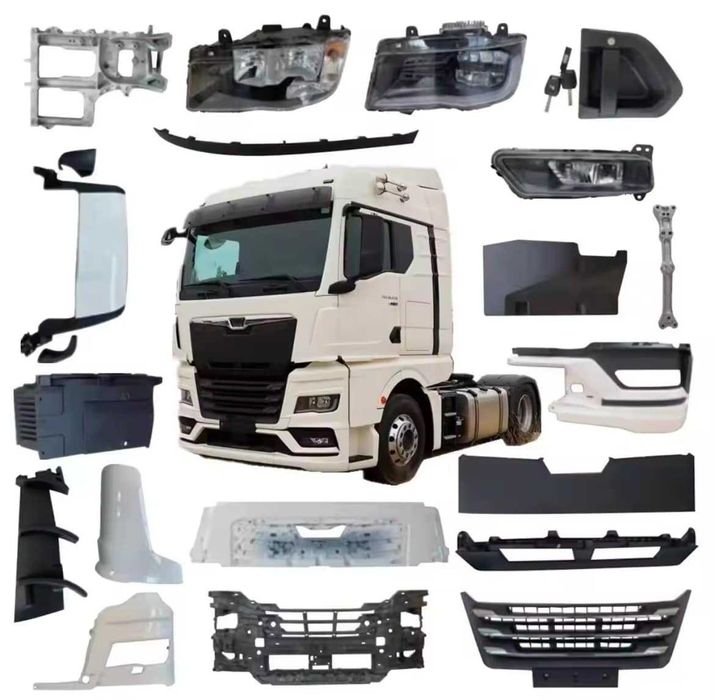 Нови u употребявани части за MAN TGA TGX TGS