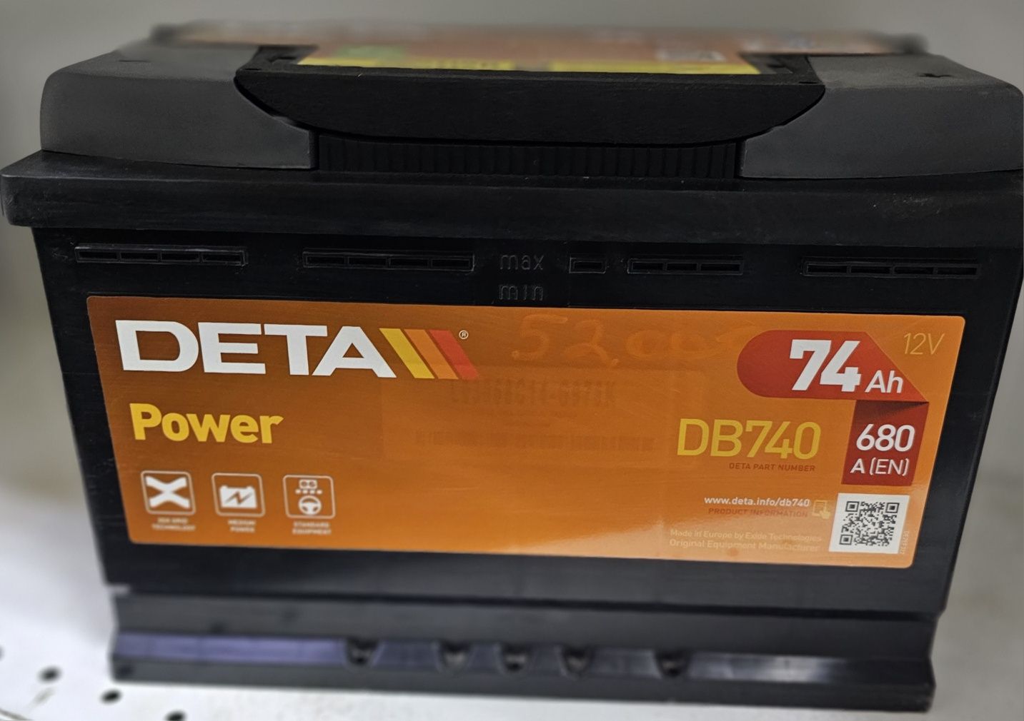 Batería Deta DB740