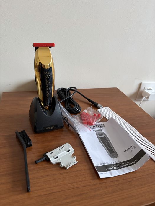 WAHL DETAILER GOLD НОВ без забележка тример +СТАНЦИЯ jrl babyliss gamma TPK