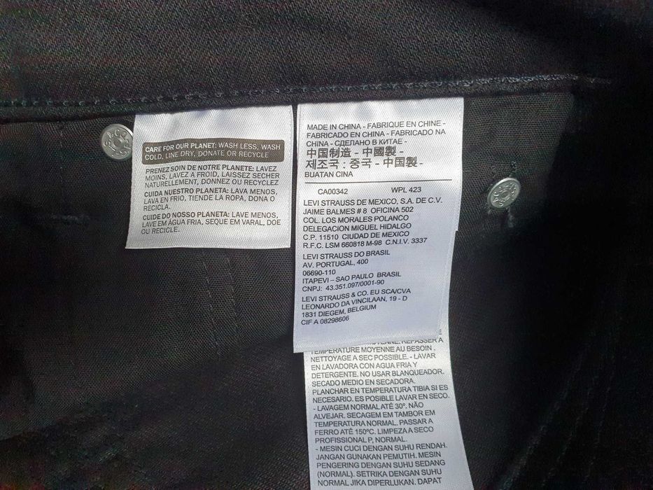 Blugi LEVI'S 511 Slim - Marime W31 L34 (Talie 83 cm)