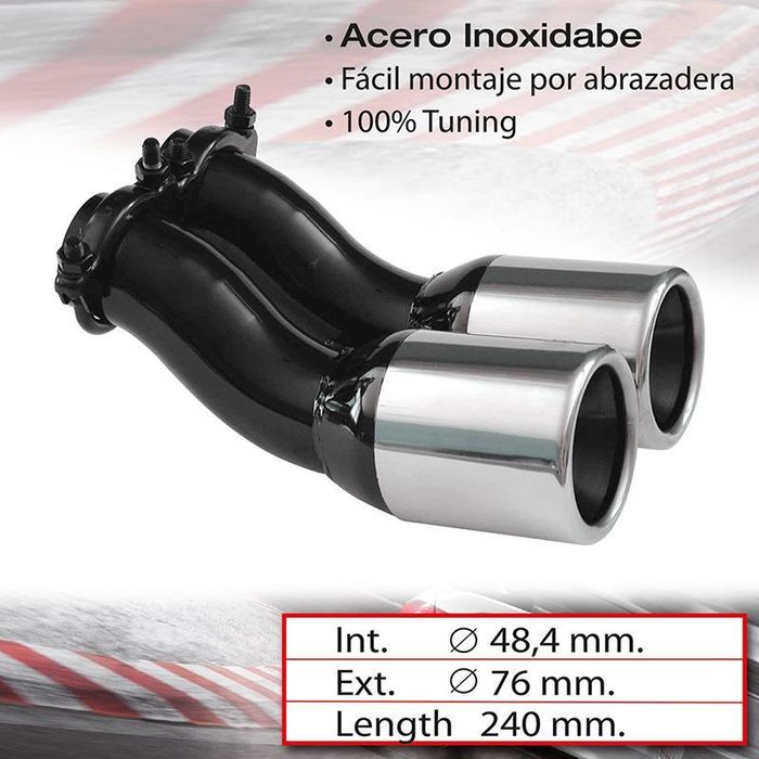 накрайник за ауспух sumex с двойна задна тръба volkswagen tdi audi ...