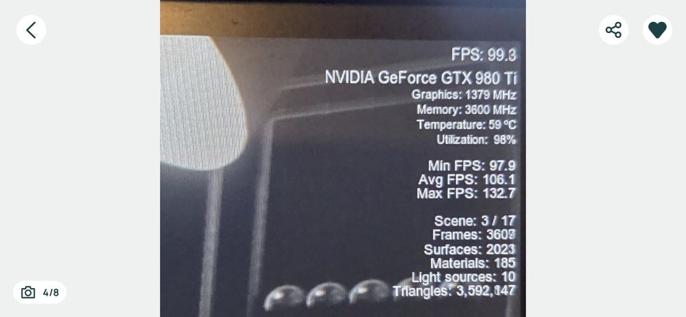 GTX 980ti/6gb/328bit/gd5