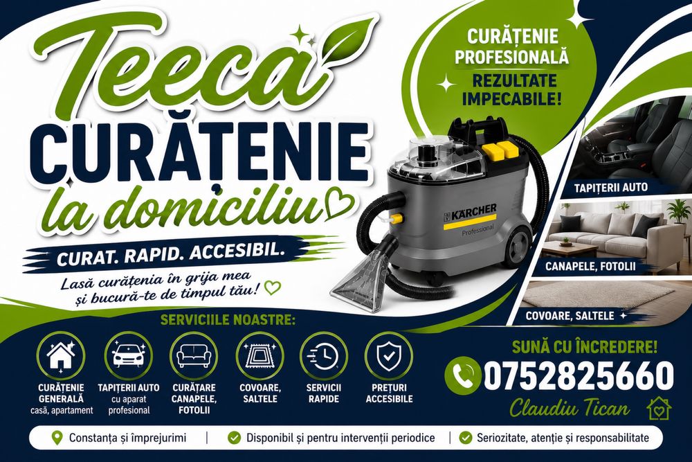 Firma de curatenie la domiciliu -Constanta si imprejurimi,preturi rezonabile!