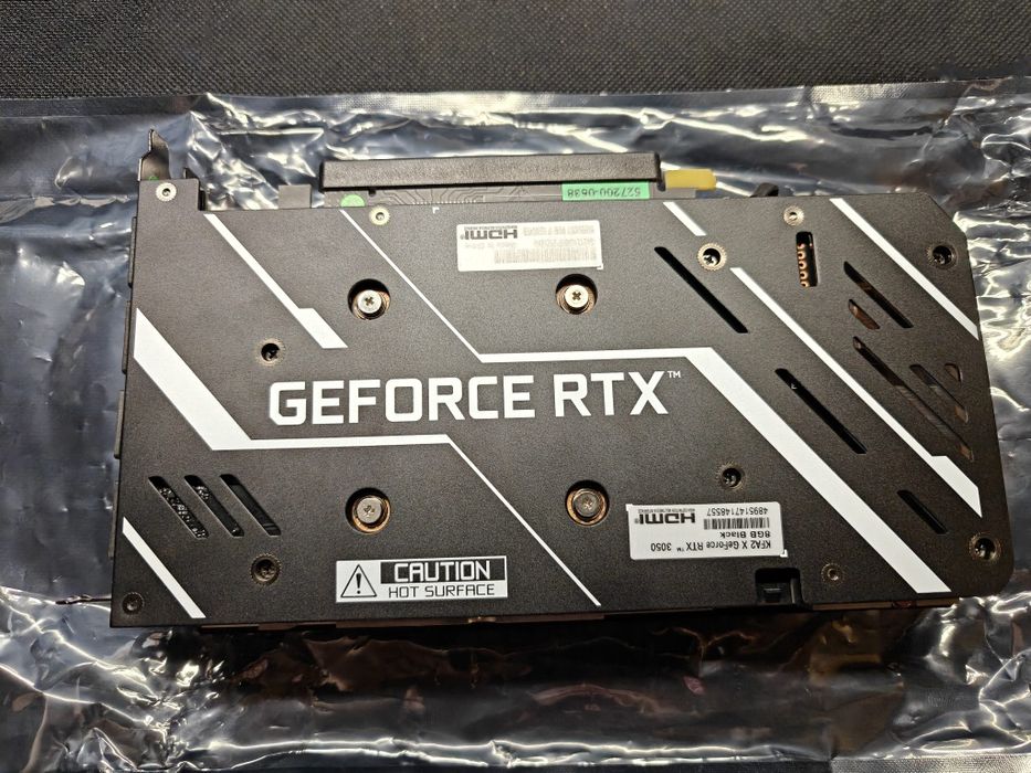 Видеокарта KFA2 GeForce RTX 3050 X Black (б/у)