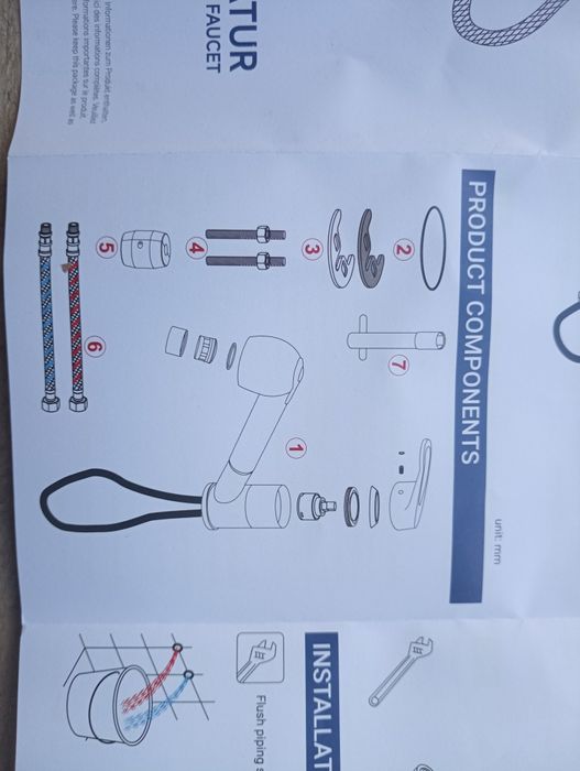 Baterie/Robinet Bucătărie quvetta