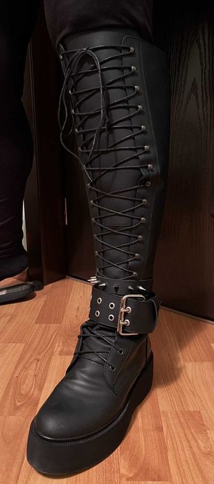 Vand ghete rock din piele naturala Moja Concept Store