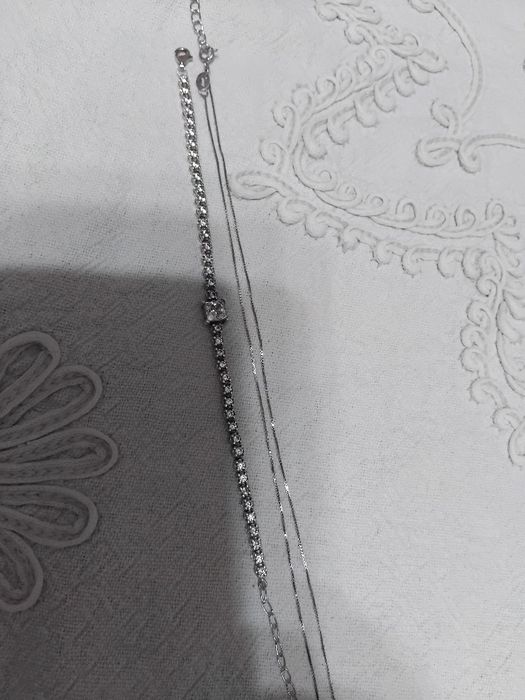 Сребърен комплект.