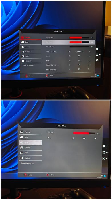 Монитор Acer 27" IPS 1440p (2K) 180 Hz