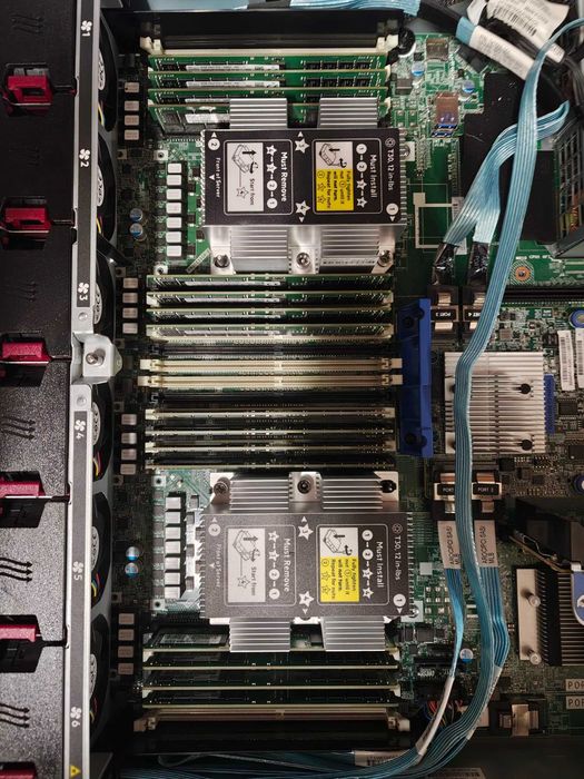 Сървър HPE ProLiant DL380 Gen10 – 2x Xeon Gold 6142 (32 ядра), 512GB RAM, 16 SFF, 10Gb, FC