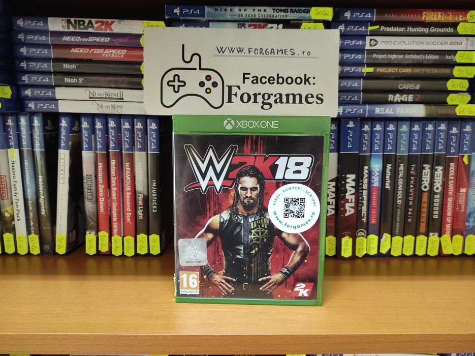 vindem joc  WWE 2k18 Xbox One Forgames.ro