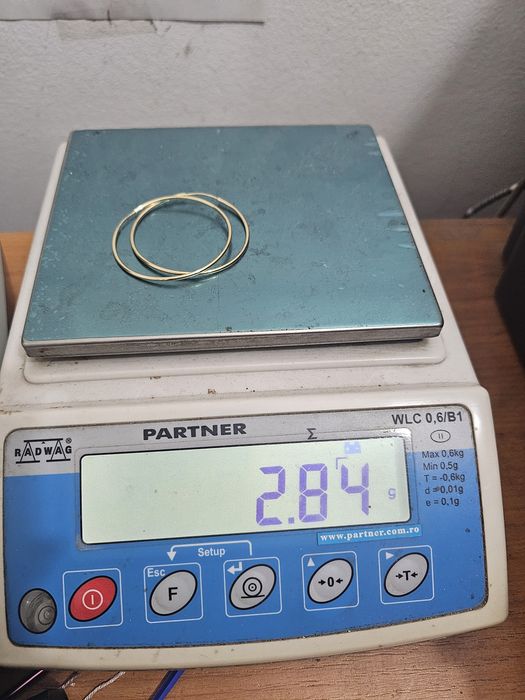 Cercei aur 14k .