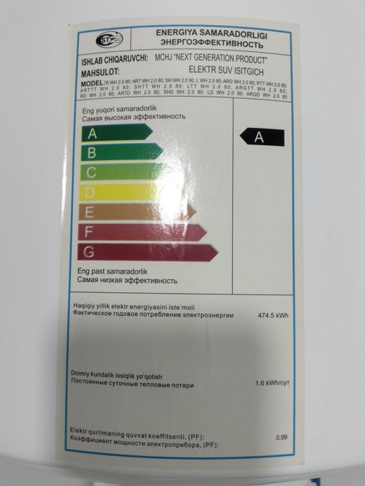 Бойлер водонагреватель 80литр