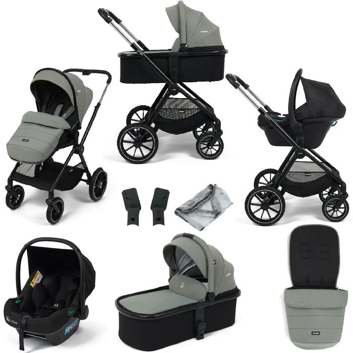 NOU Carucior Puggle Santiago 3 in 1, I-size verde