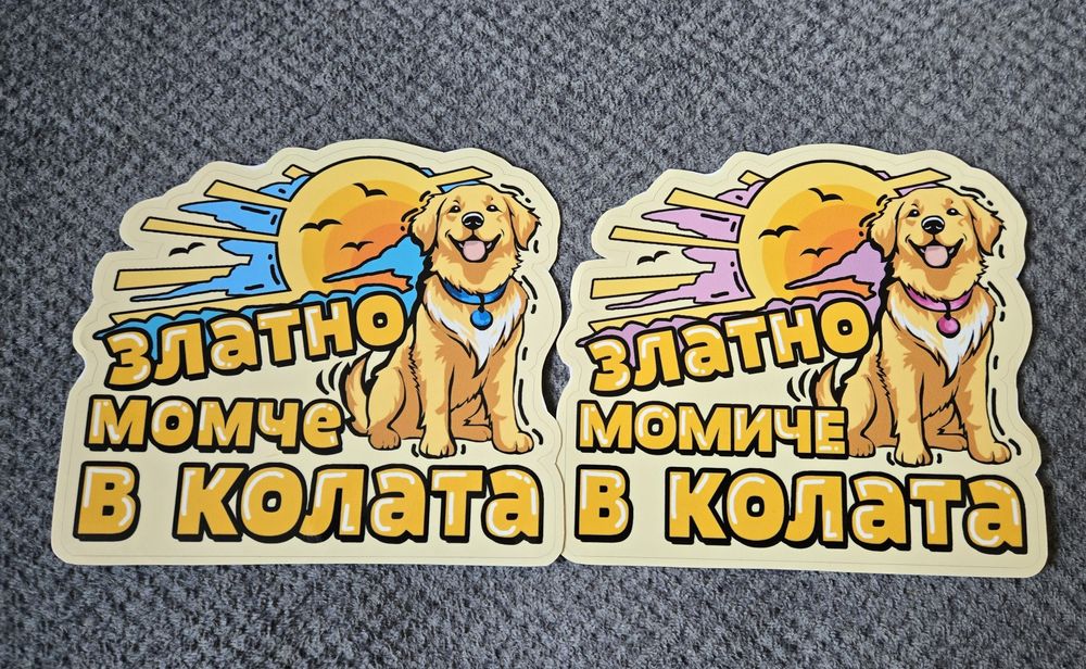 Стикери/автостикери за автомобил/ кола за домашни любимци