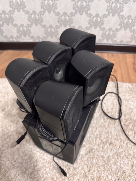 колонки и сабвуфер microlab