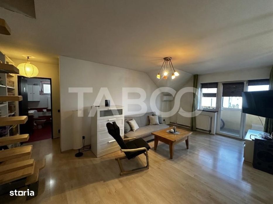 Apartament decomandat de vanzare 55 mpu 2 camere pod in Selimbar — fotografia 1