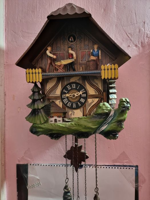 Ceas cu cuc german,mecanic