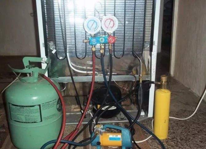 Установка ремонт кондиционеров холодильник ремонт