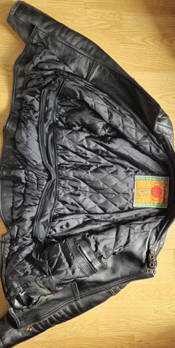 Geaca piele protectiva Sanmaru motocicleta