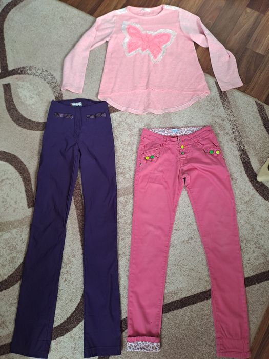 Дрехи за момиче 134,146 и 152