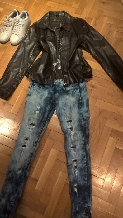 Дамско яке от естествена кожа