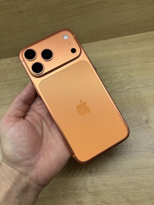 iPhone 17 PRO MAX 256Gb Orange 100% battery life