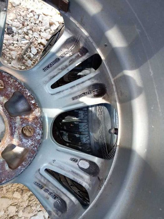 Продавам Лети Джанти 16 5х112 ет45 7j със зимни гуми 225/55