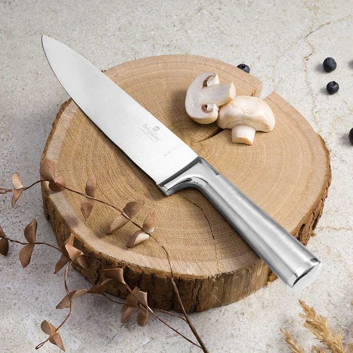 Set cutite BERLINGER HAUS BH/3124 suport lemn 5 piese otel 9-20cm Nou