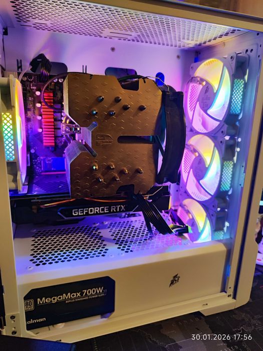 Геймърски i7 12700F,RTX 2060 Super 8GB,RAM 16GB DDR4 3200,SSD 512GB