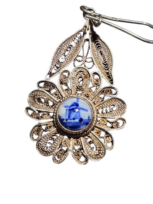 Cercei argint filigran