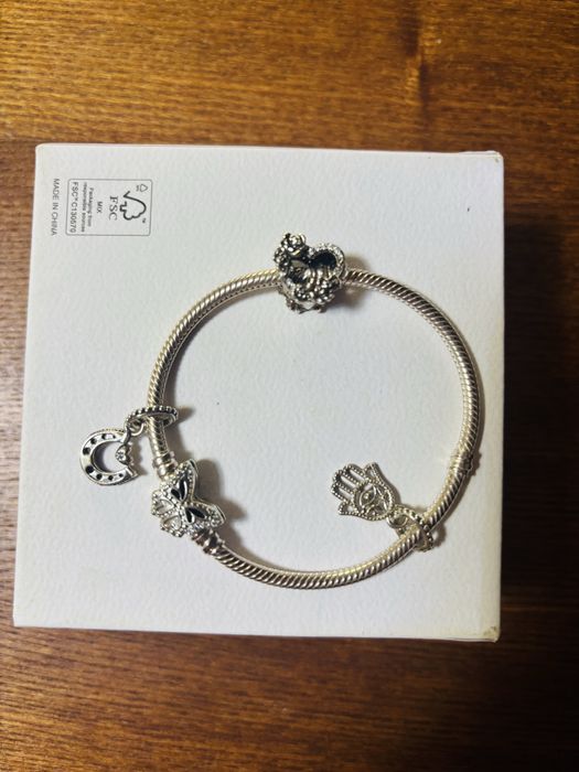 Браслет Pandora серебряный