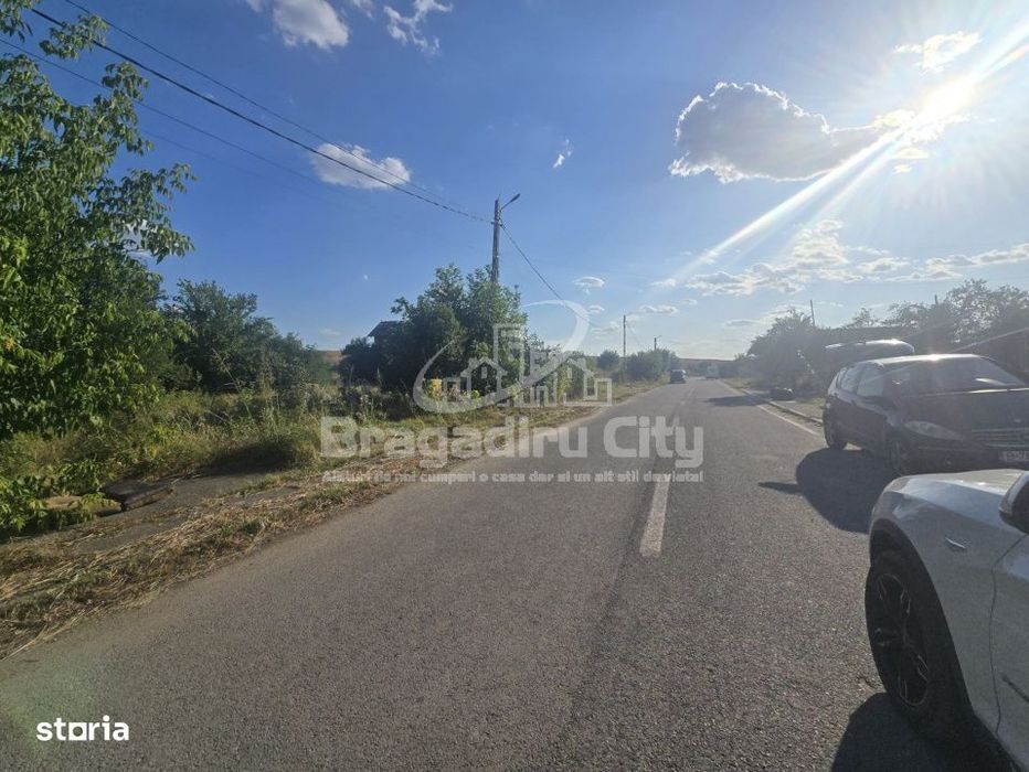 Teren toate utilitatile stradal Cornetu