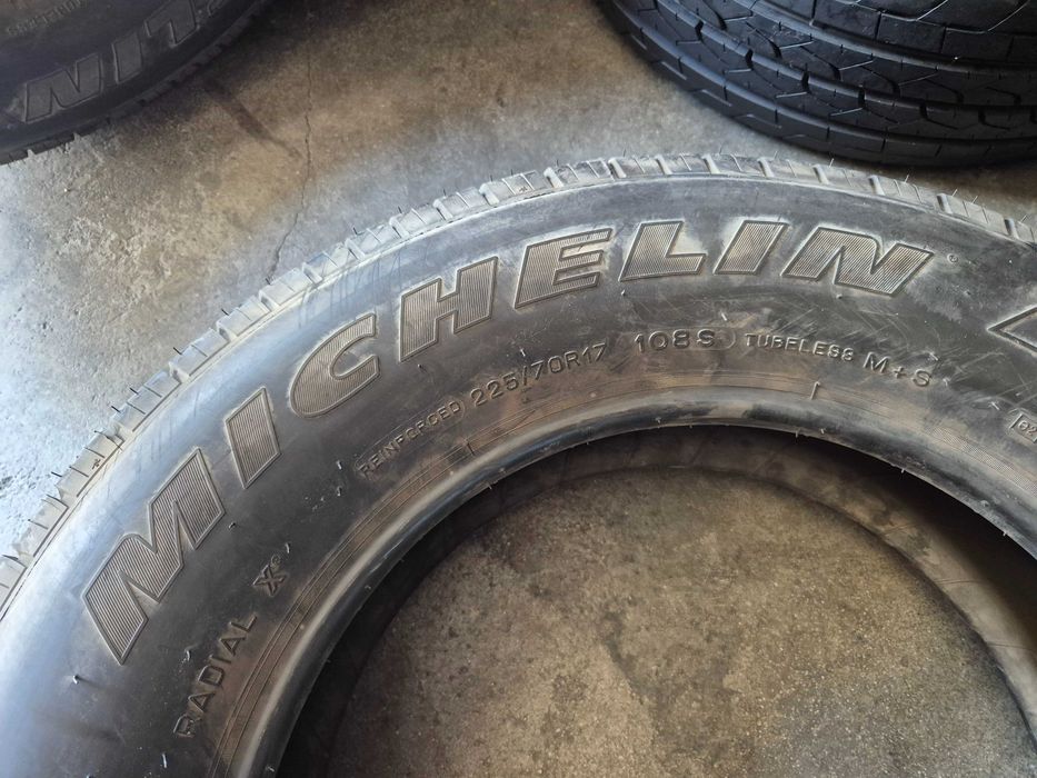 2 Anvelope M+S H/T - 225/70/17 - Michelin Cross Terrain - NOU - DOT VECHI !