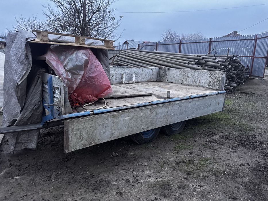 Vand Remorca cu prelata DeRema 2000 kg