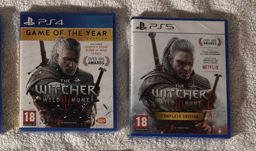 чисто нова The Witcher 3: Wild Hunt Complete Edition за PS5 и PS4