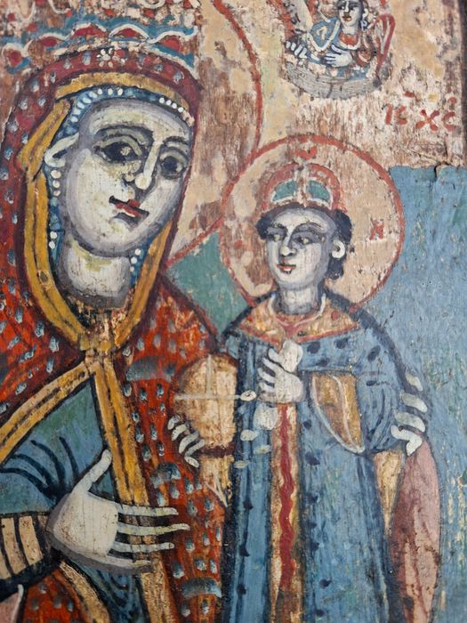 Стара Българска Икона Триптих
