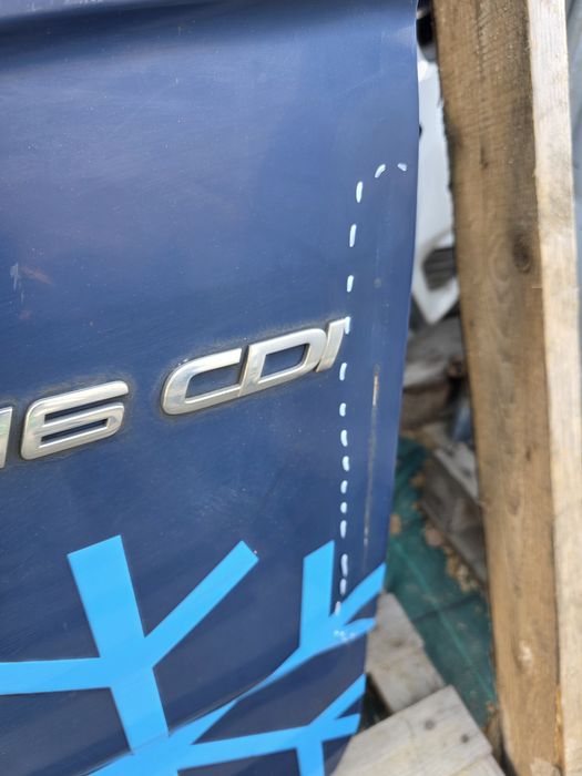 Mercedes Sprinter VW Crafter 06-18 задна дясна врата 170см.