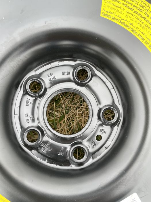 Rezerva slim originala Vw Tiguan Seat Ateca Skoda Kodiaq 145/85 R 18