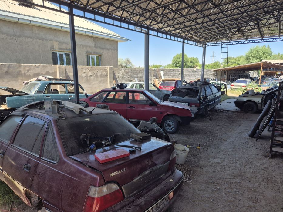 Авто разбор запчастардың бәрі бар
