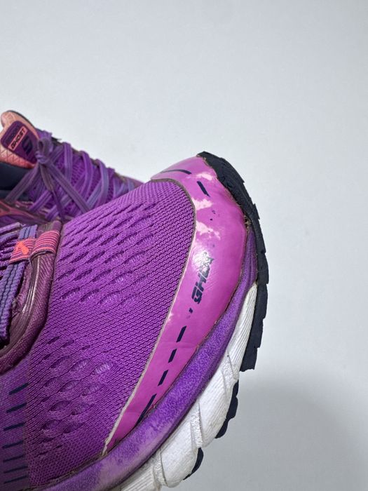 Brooks ghost 9 running hiking trekking comfortabale purple pink