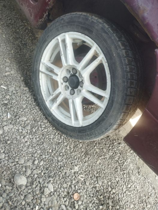 Продам титанки с резиной р15 обмен нар14