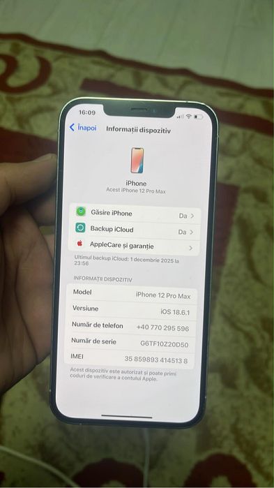 Vând Iphone 12 pro Max