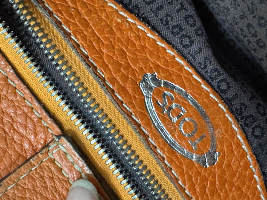 Tod’s сумка кожа винтаж